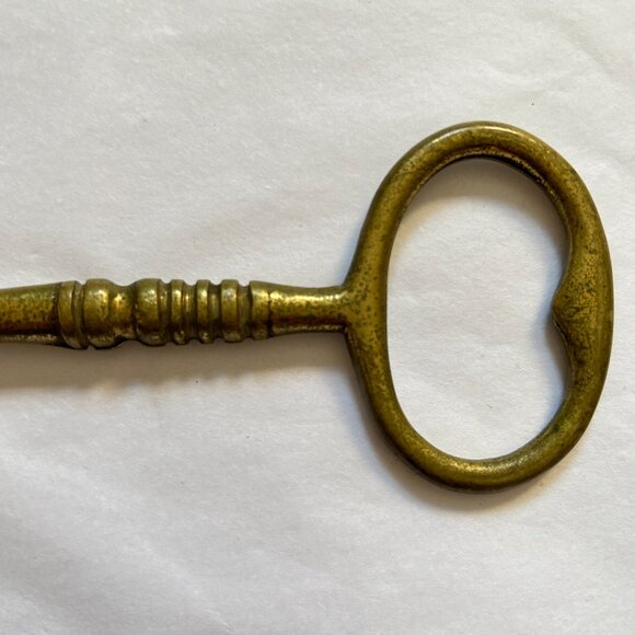 Vintage Virginia Metalcrafters Skeleton Key Paperweight Colonial Williamsburg - Picture 5 of 11